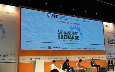 Guillén Calvo et Lauriane Remy ont participé au Congrès annuel de l’IFC « Sustainability Exchange », à Carthagène des Indes en Colombie