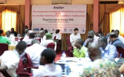 Participation de Peter Hochet et Luigi Arnaldi au forum RSE de Ouagadougou